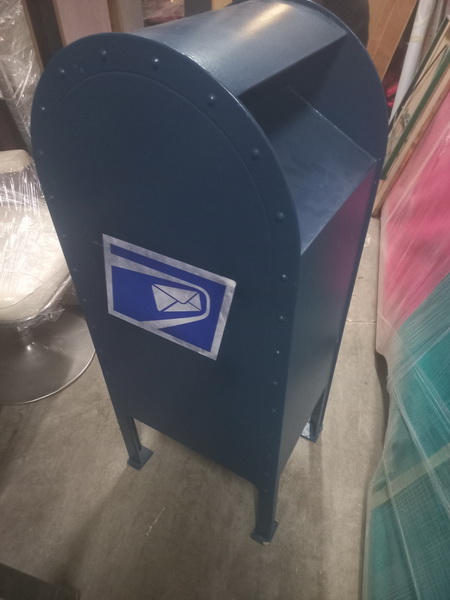 buzon correos replica america madera 119x41.5x50 (50eu.) 1u a estado actual